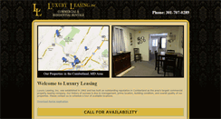 Desktop Screenshot of luxuryleasingofcumberland.com