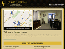 Tablet Screenshot of luxuryleasingofcumberland.com